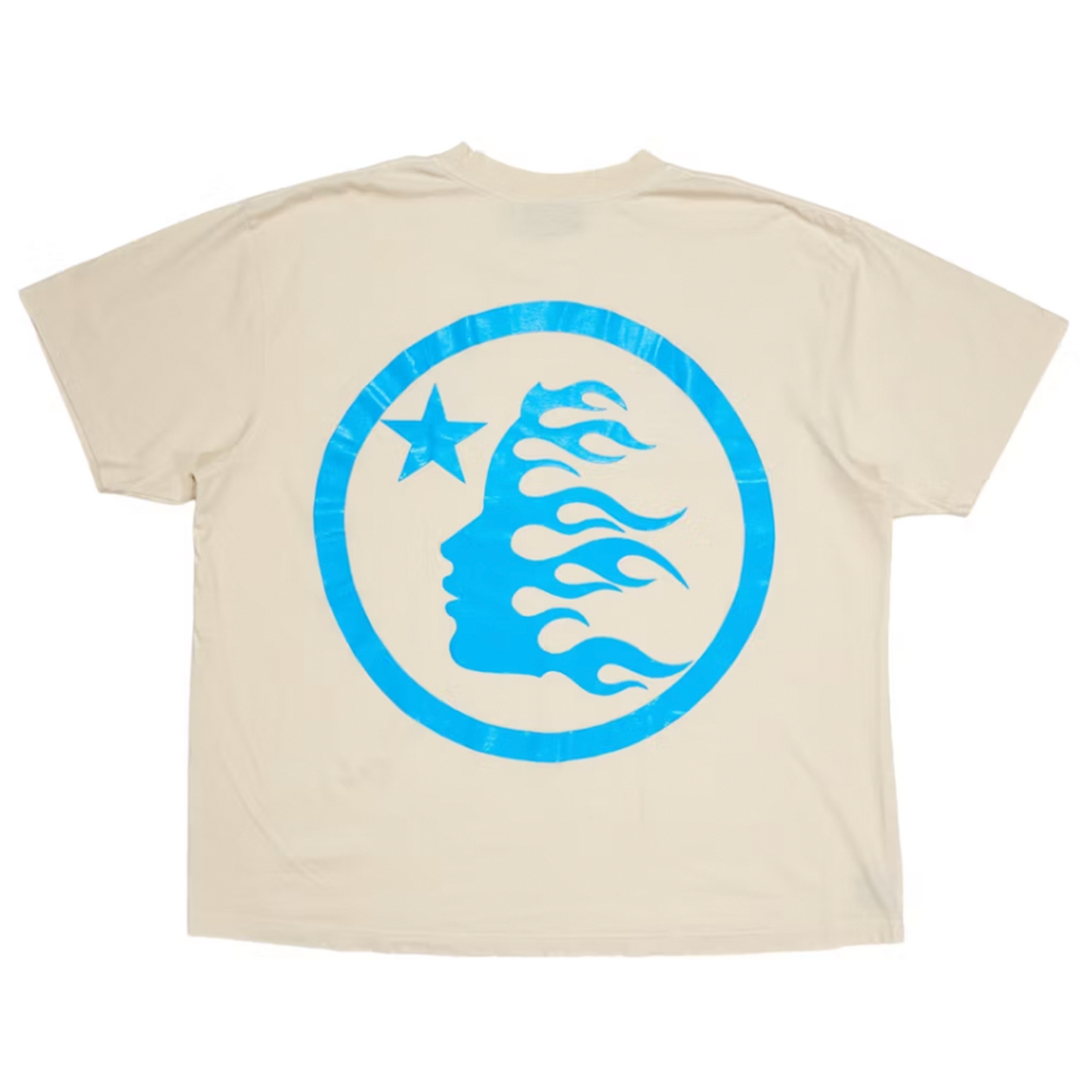 Hellstar Classic T-shirt (Gel Print) White/Blue