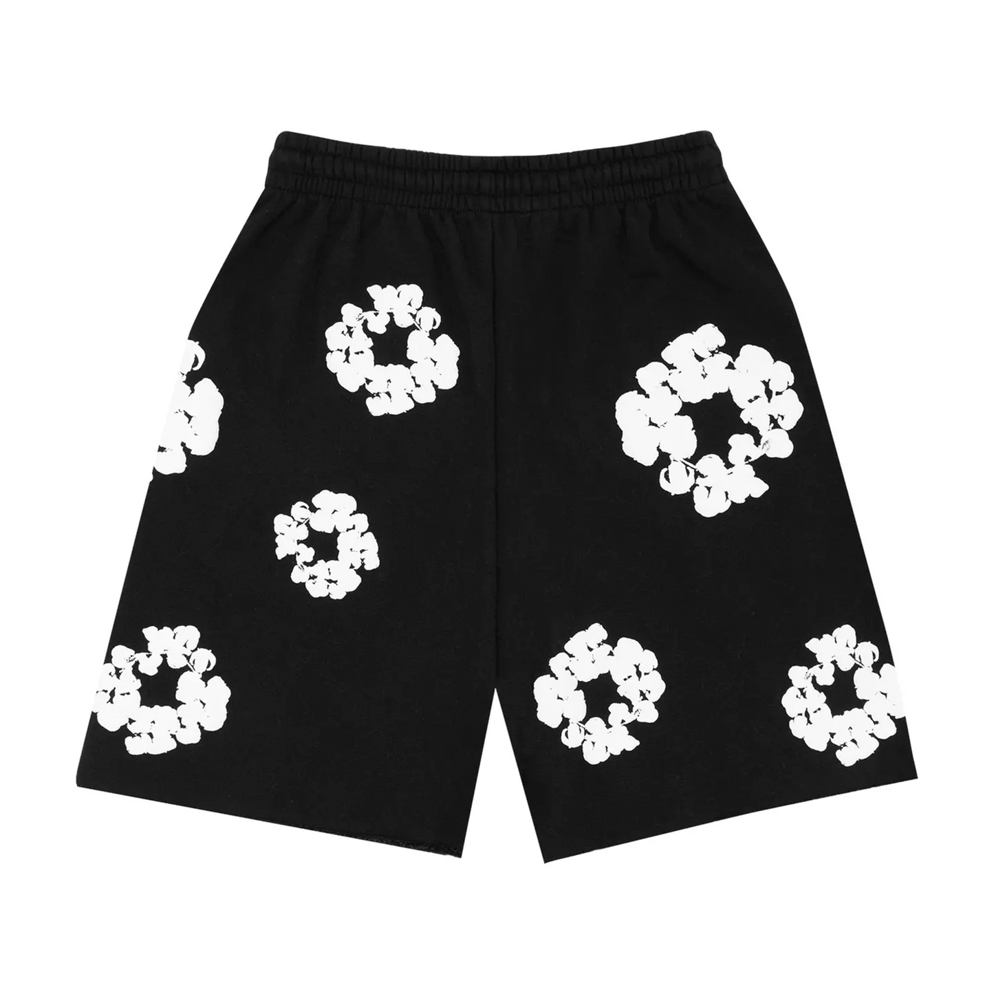 Denim Tears The Cotton Wreath Shorts Black