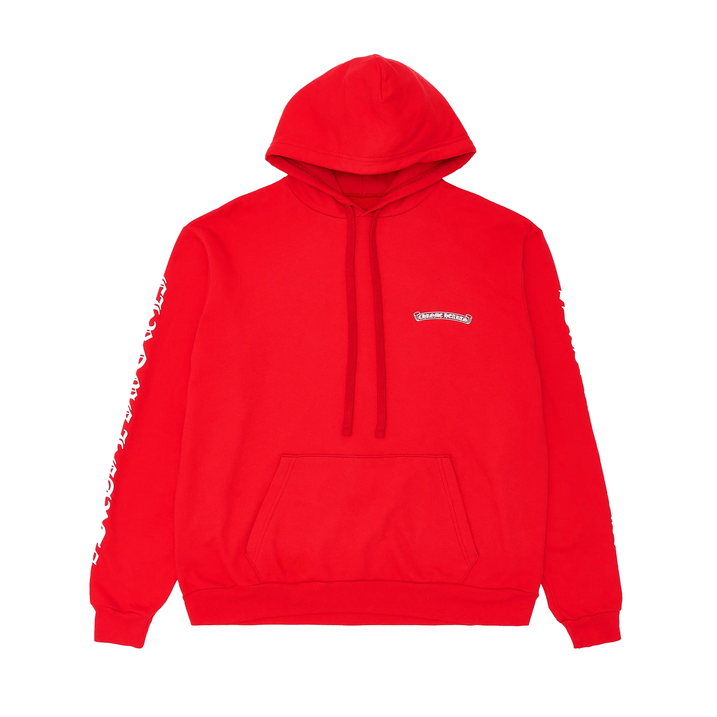 Chrome Hearts Red Hoodie Red/White