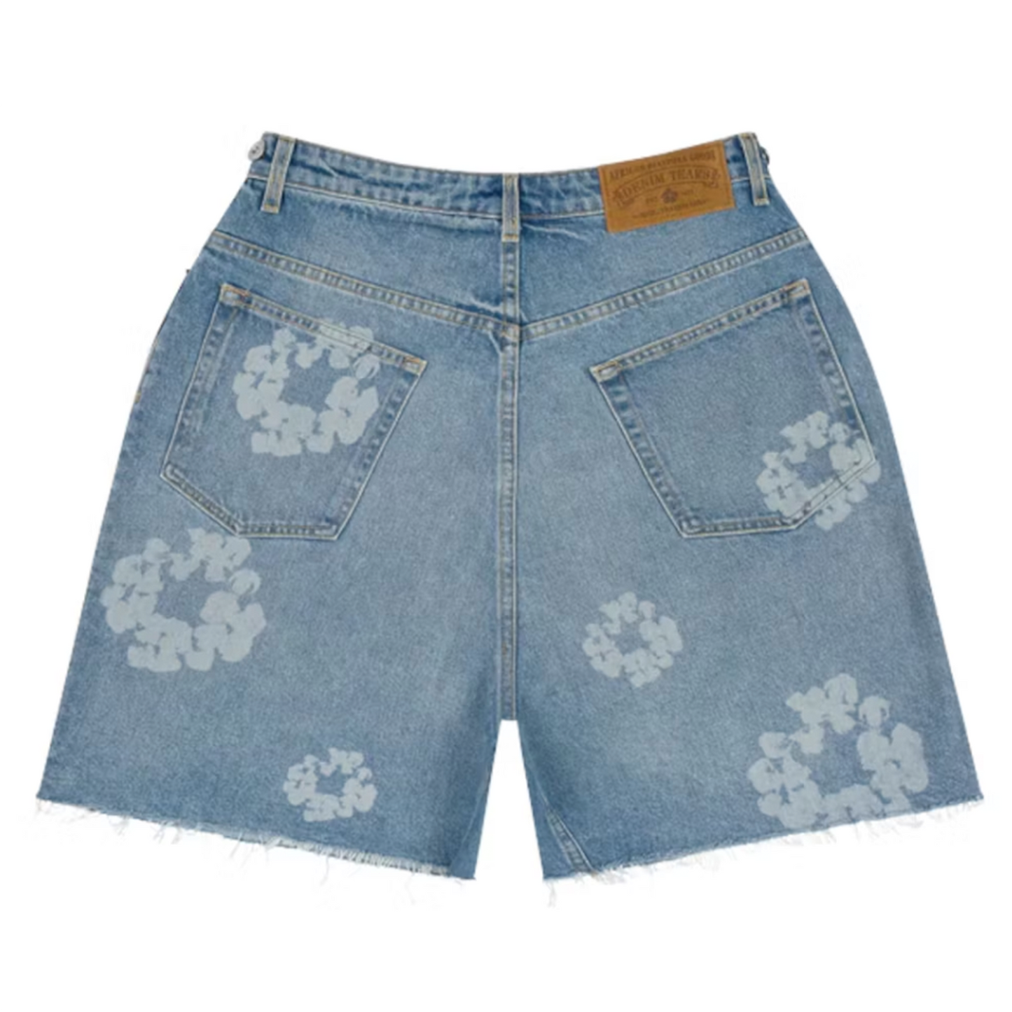Denim Tears Laser Wreath Denim Short Blue