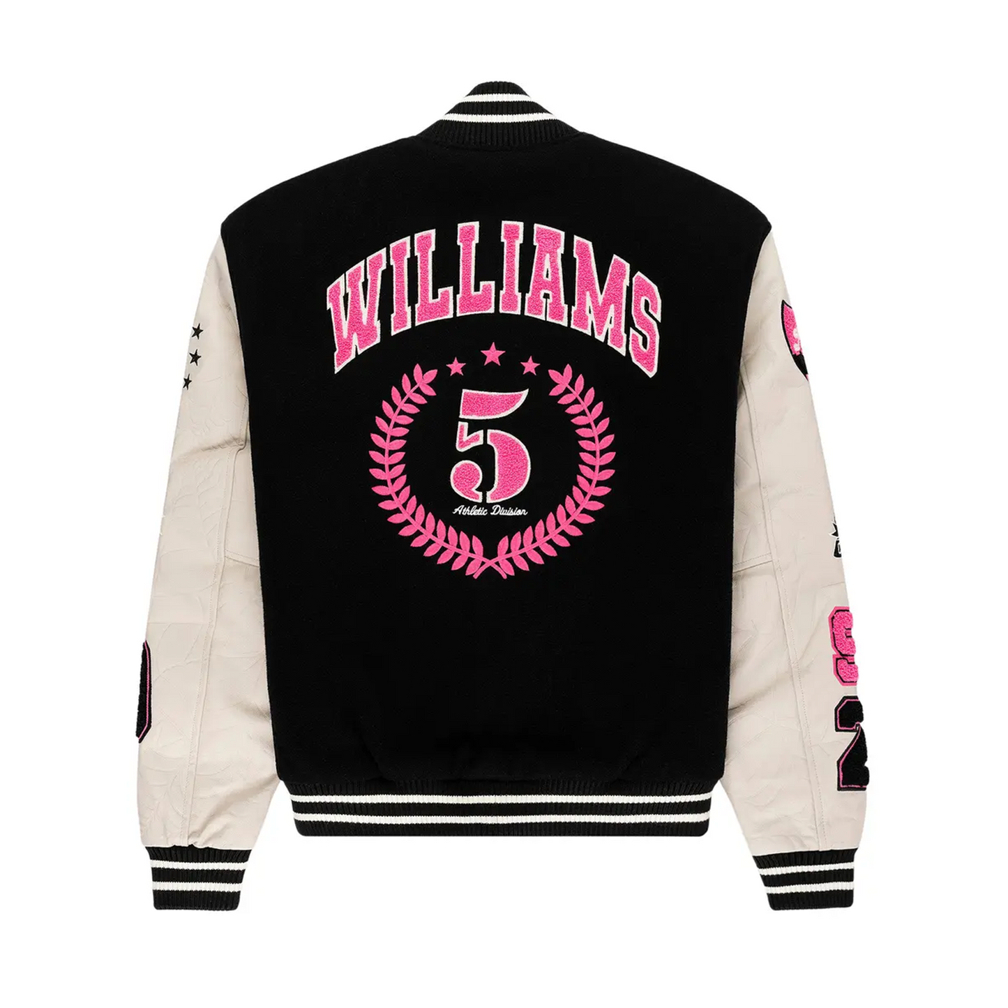 Sp5der Division 5 Varsity Jacket Black