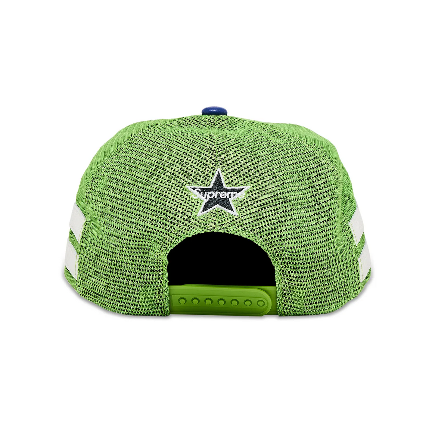 Supreme Vanson Leathers Mesh Back 6-Panel Blue