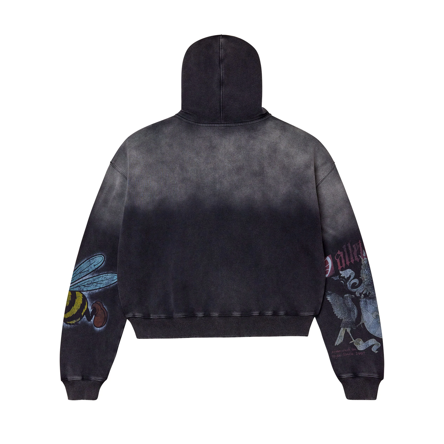 Vale Forever Blasted Zip Up Hoodie