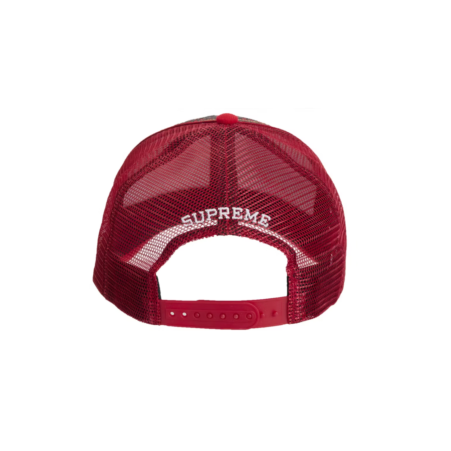 Supreme Vaquero Mesh Back 5-Panel Red