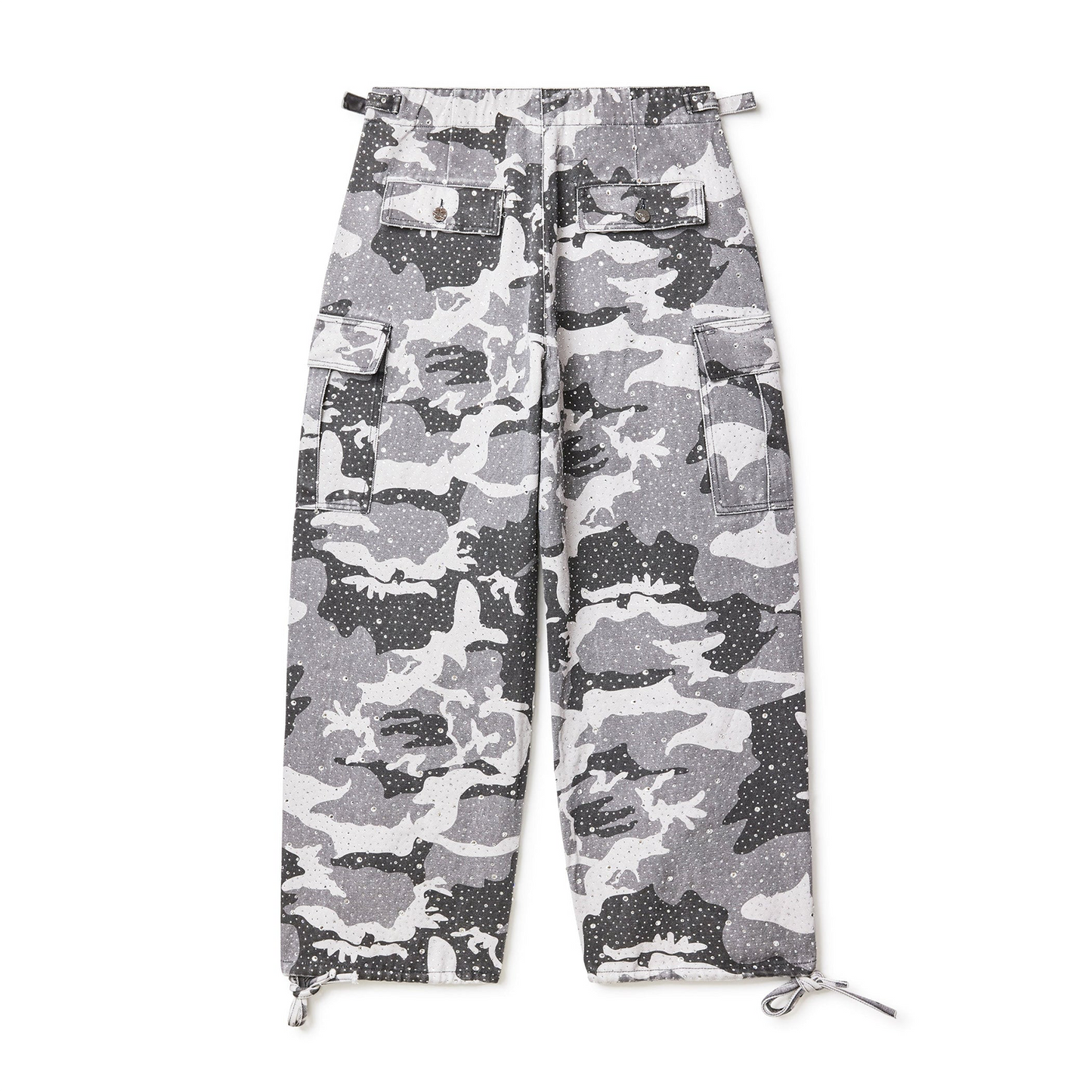 Vale Winter Crystal Camo Cargo Pants