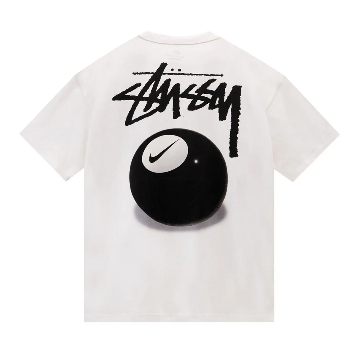 Nike x Stussy 8 Ball Tee 'White'
