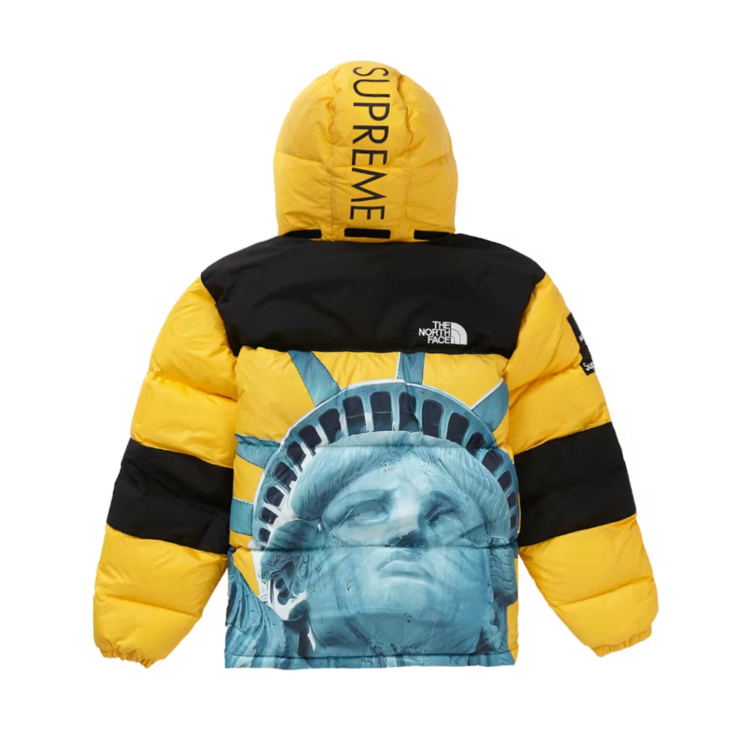 Supreme The North Face Statue of Liberty Baltoro Jacket Yellow