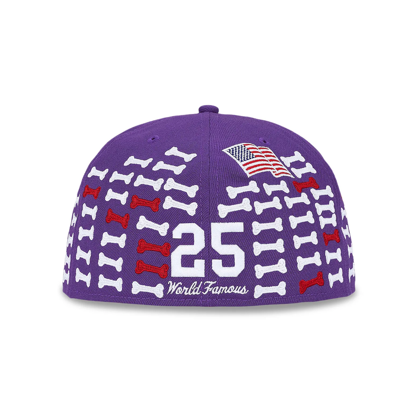 Supreme Bones Box Logo New Era 'Purple'