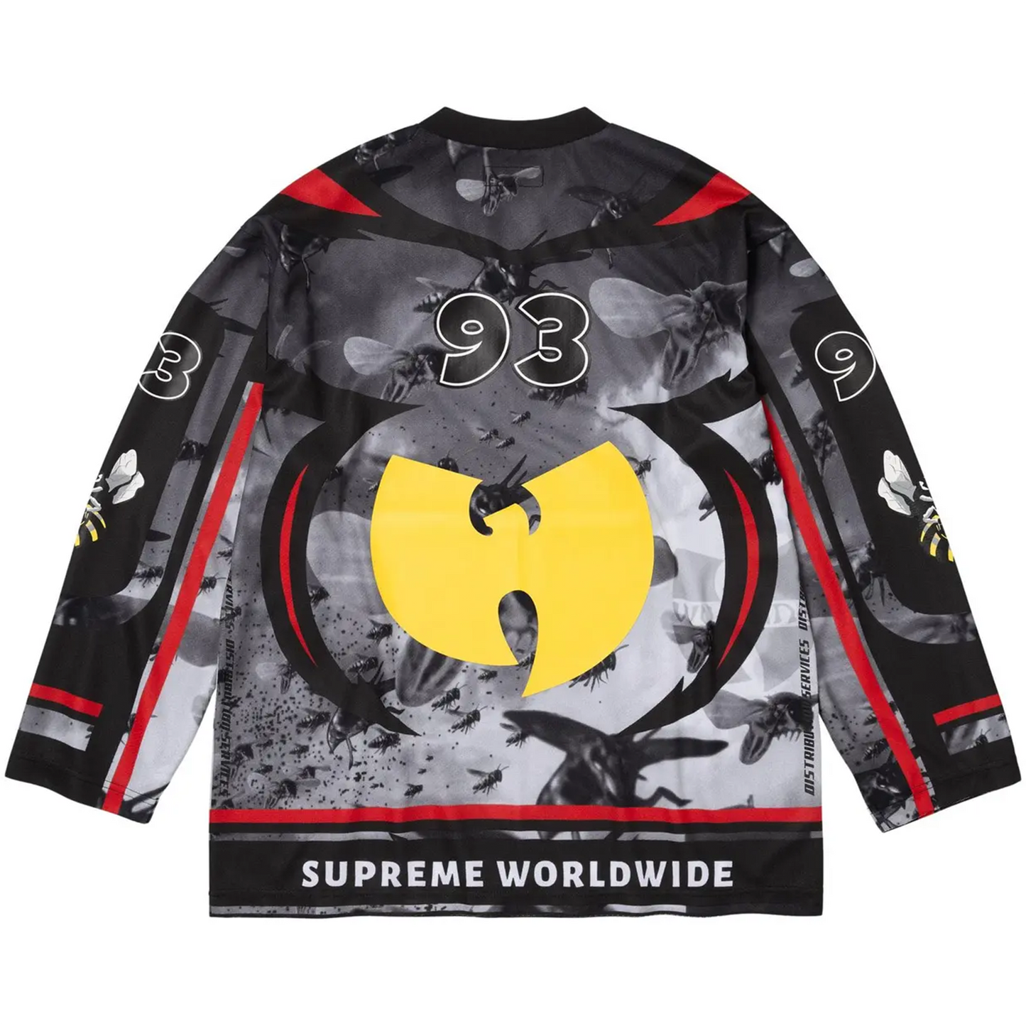 Supreme Wu-Tang Clan Hockey Jersey Black