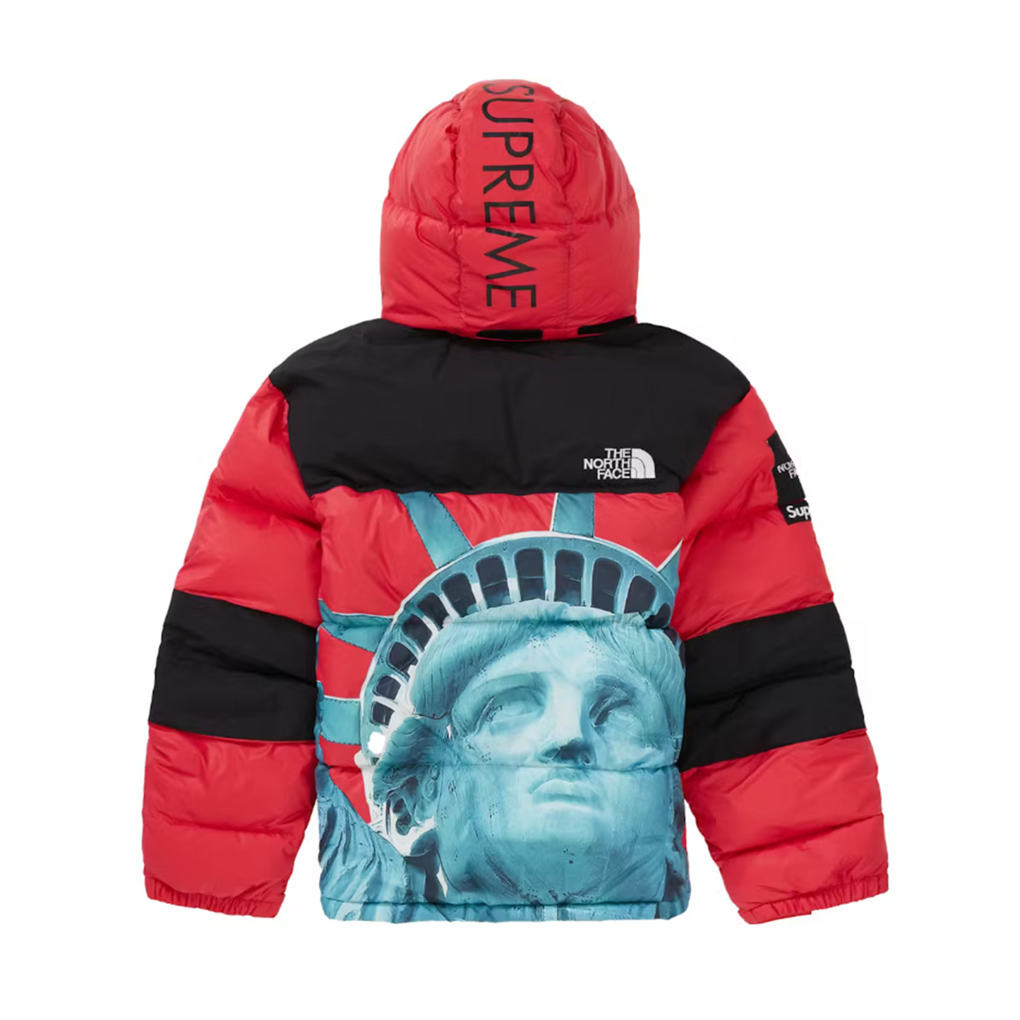 Supreme The North Face Statue of Liberty Baltoro Jacket Red