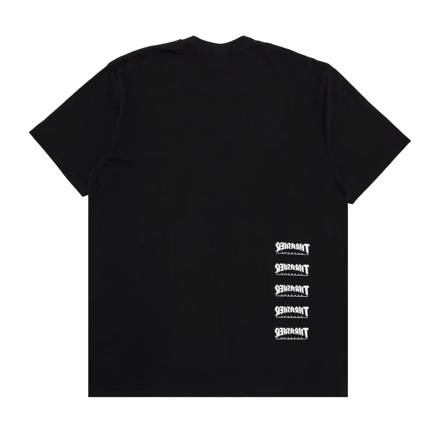 Supreme Thrasher Back Tail Tee Black