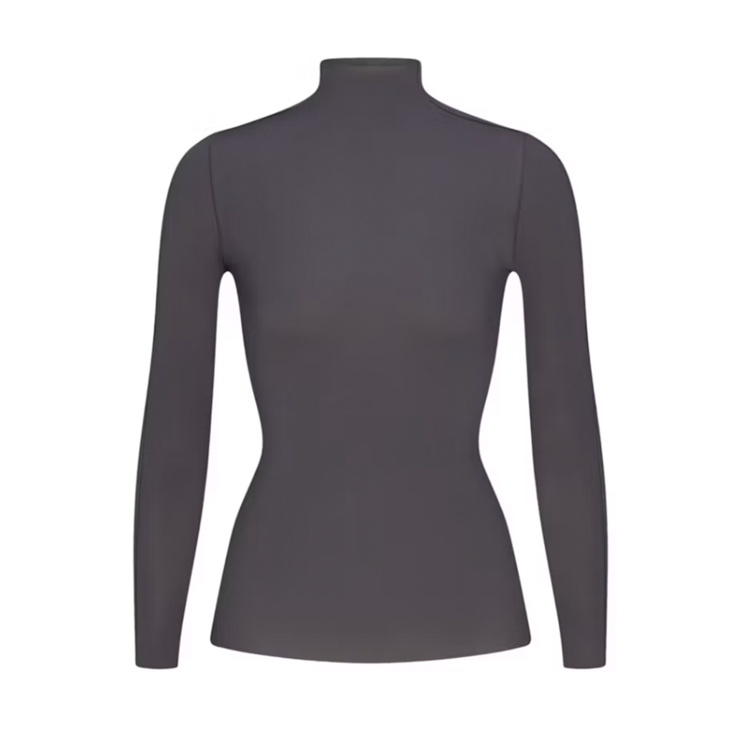 Nike x SKIMS Women's Weightless Layers Mock Neck Long Sleeve Top Lead