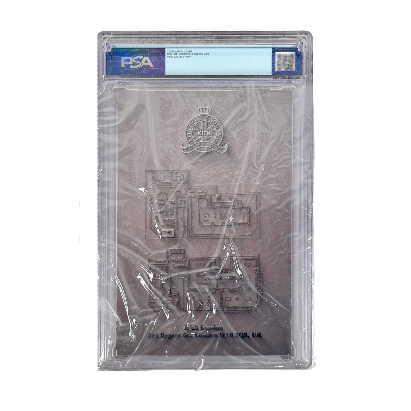 Kith x Marvel vs. Capcom #1 Wolverine vs. Ryu Variant Cover Green Comic (PSA Graded 9.6 AU)