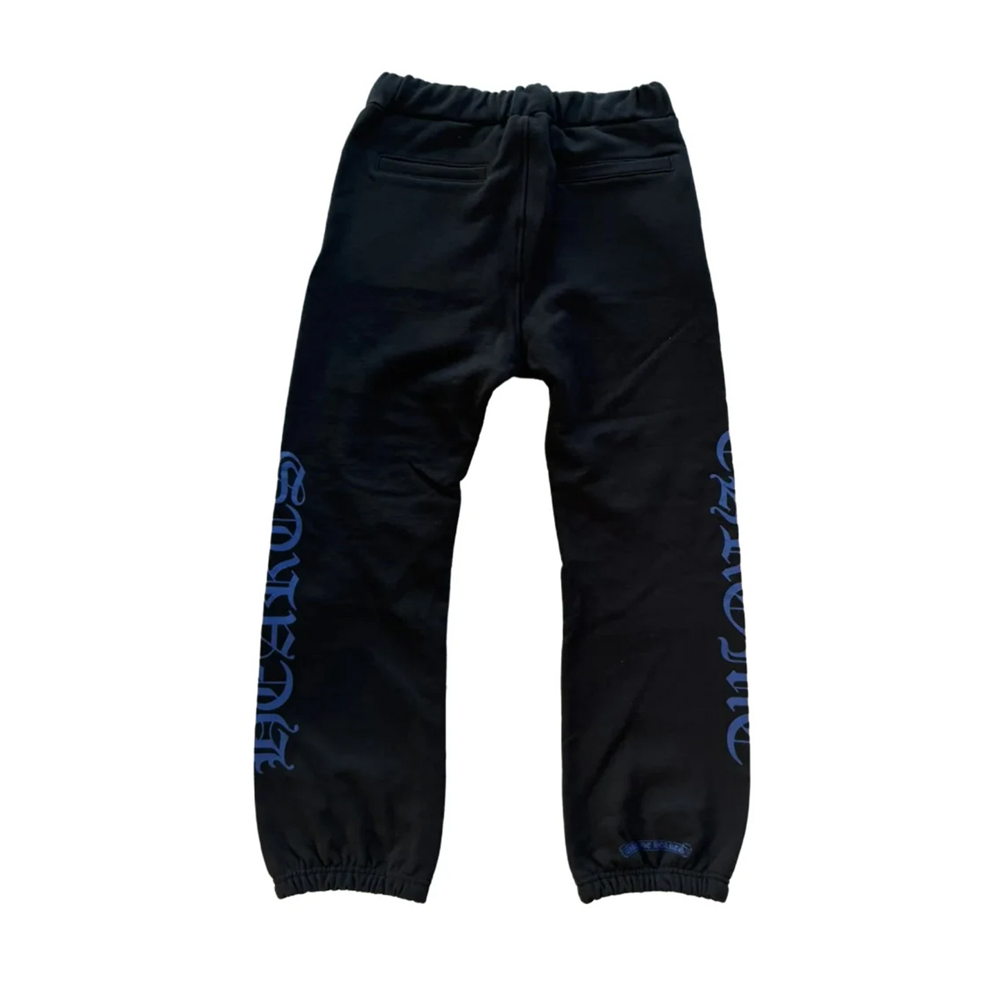 Chrome Hearts Horseshoe Logo Sweatpants Black/Blue
