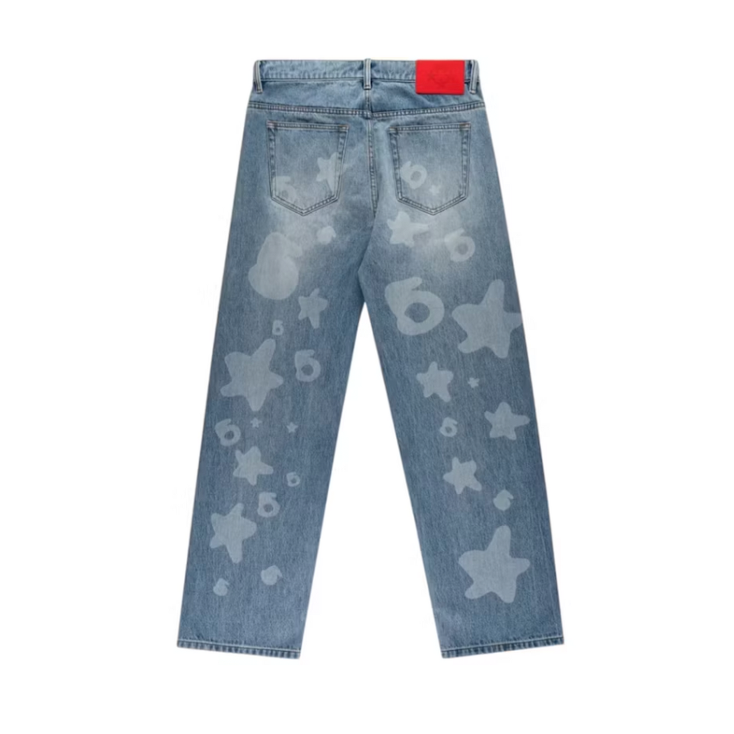 Sp5der Beluga Denim Light Blue Wash