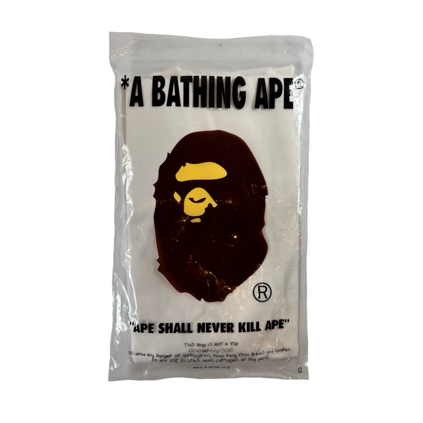 Bape A Bathing Ape Mini Ape Head Logo Tee - 2XL