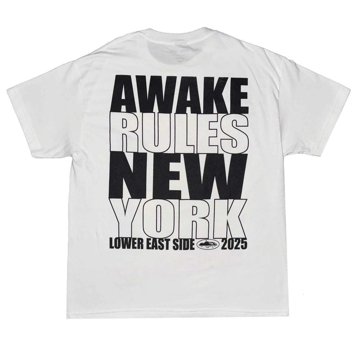 Awake NY x Corteiz Awake Rules New York Tee