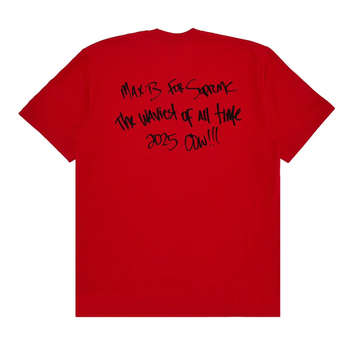 Supreme Max B Tee Red