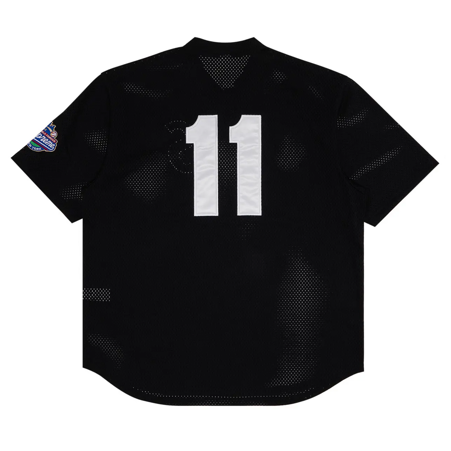 Supreme S Logo Baseball Henley 'Black'