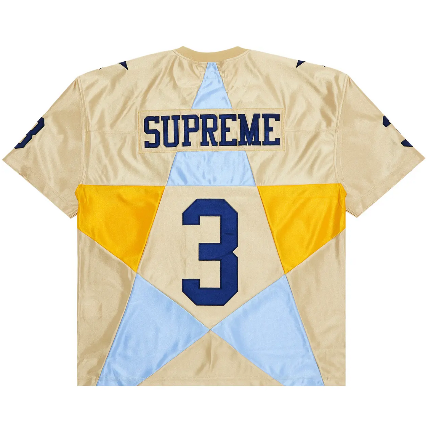 Supreme Star Football Jersey Gold