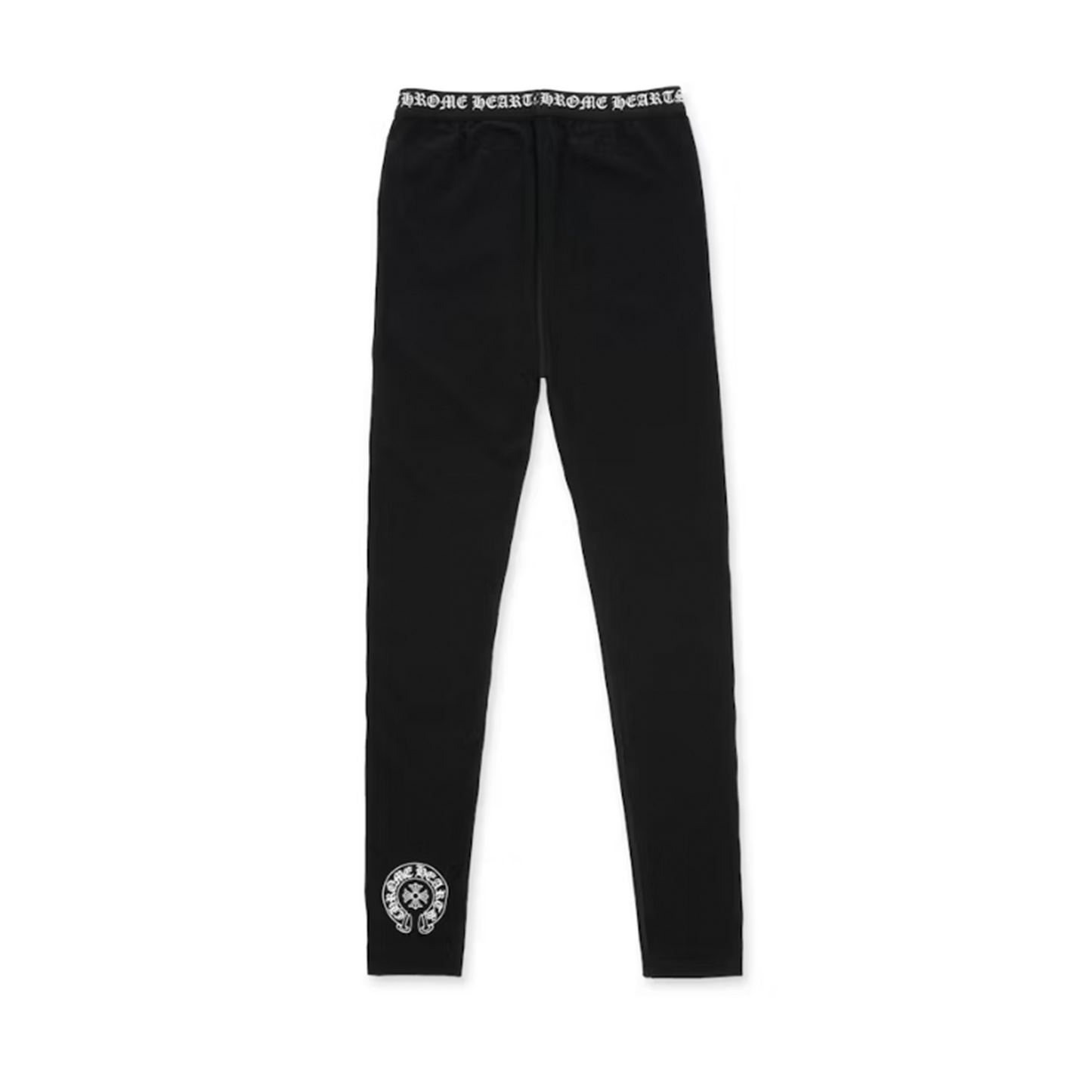 Chrome Hearts Logo Leggings Black
