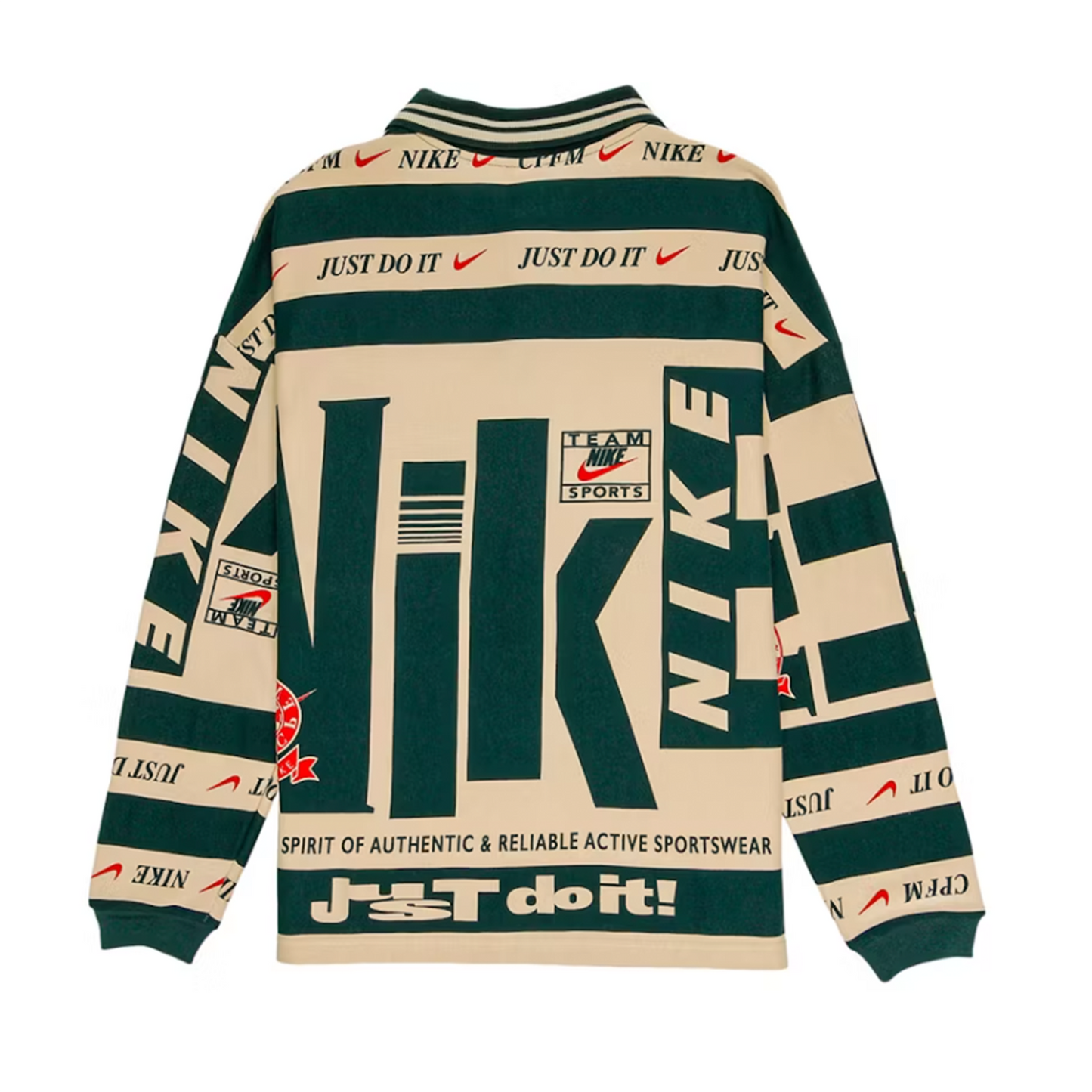 Nike x Cactus Plant Flea Market Long Sleeve Polo Natural