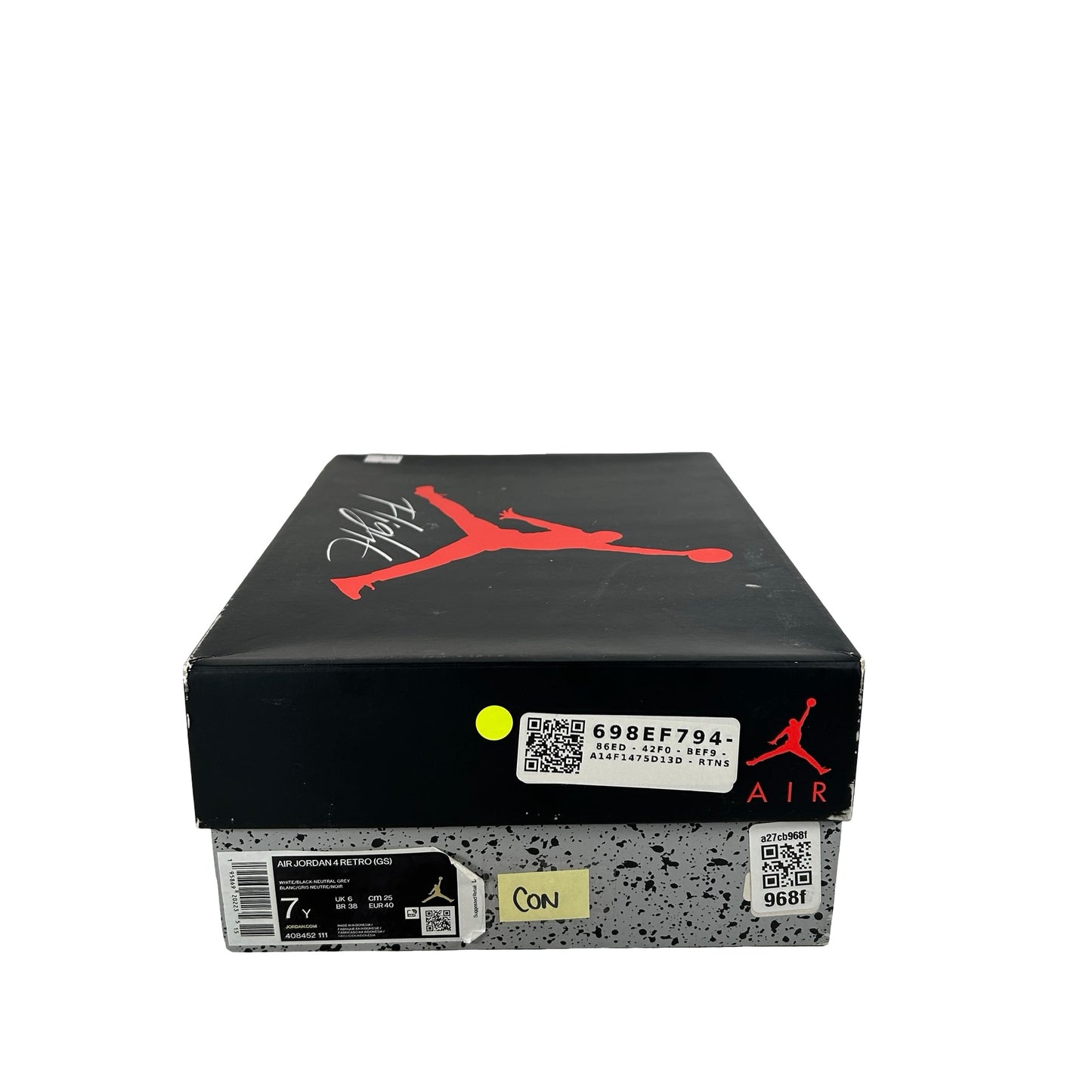 408452 111 Jordan 4 Retro Militar Negro (GS)