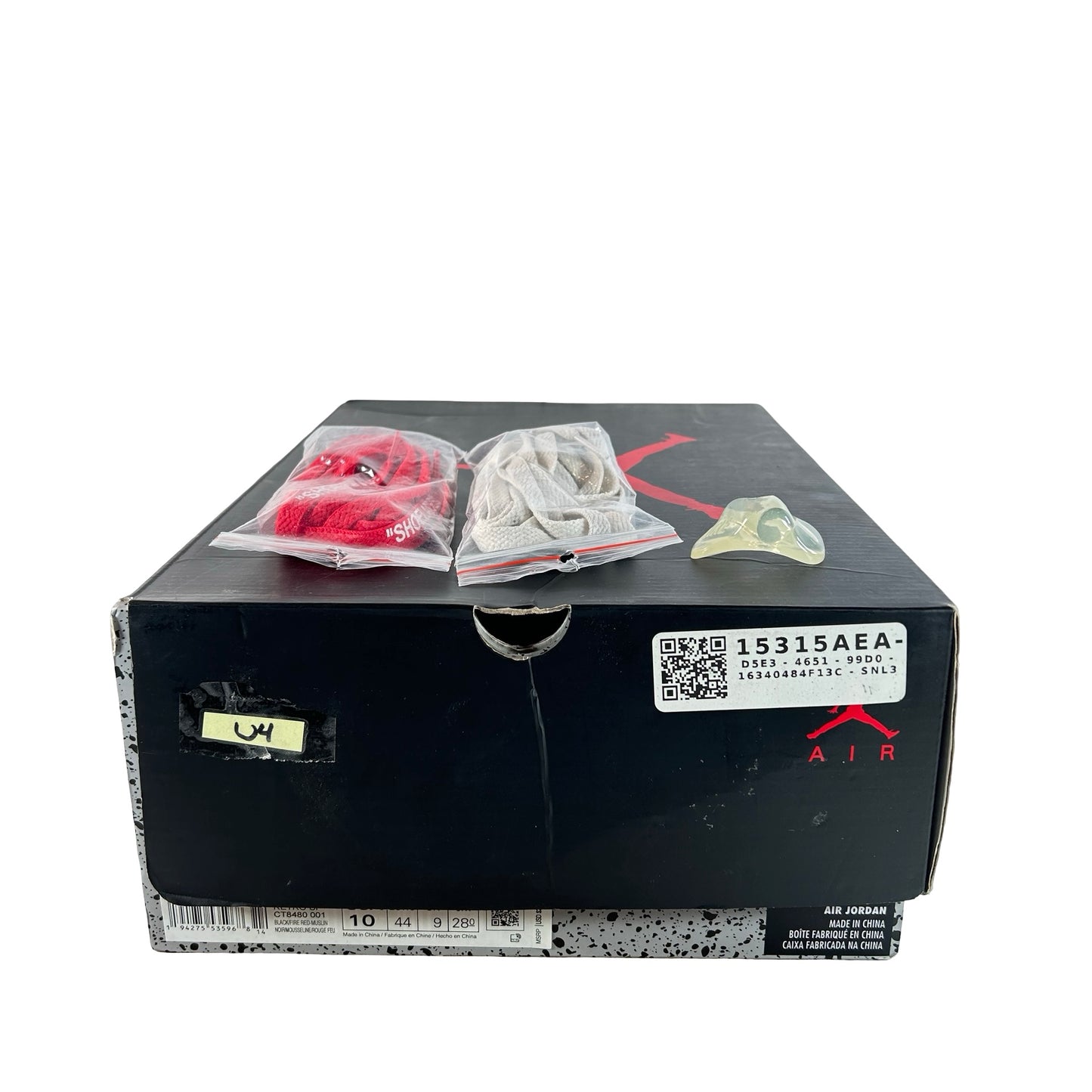 CT8480 001 Jordan 5 Blanco roto Negro