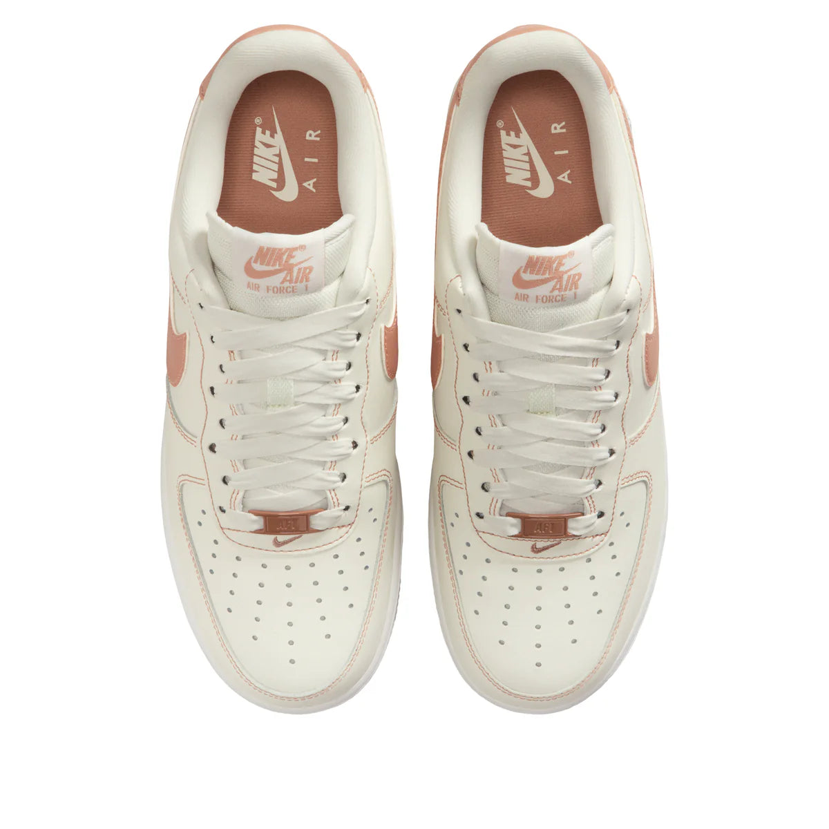 IQ9428 133 Nike Air Force 1 '07 Sail Rose Gold (Women's)
