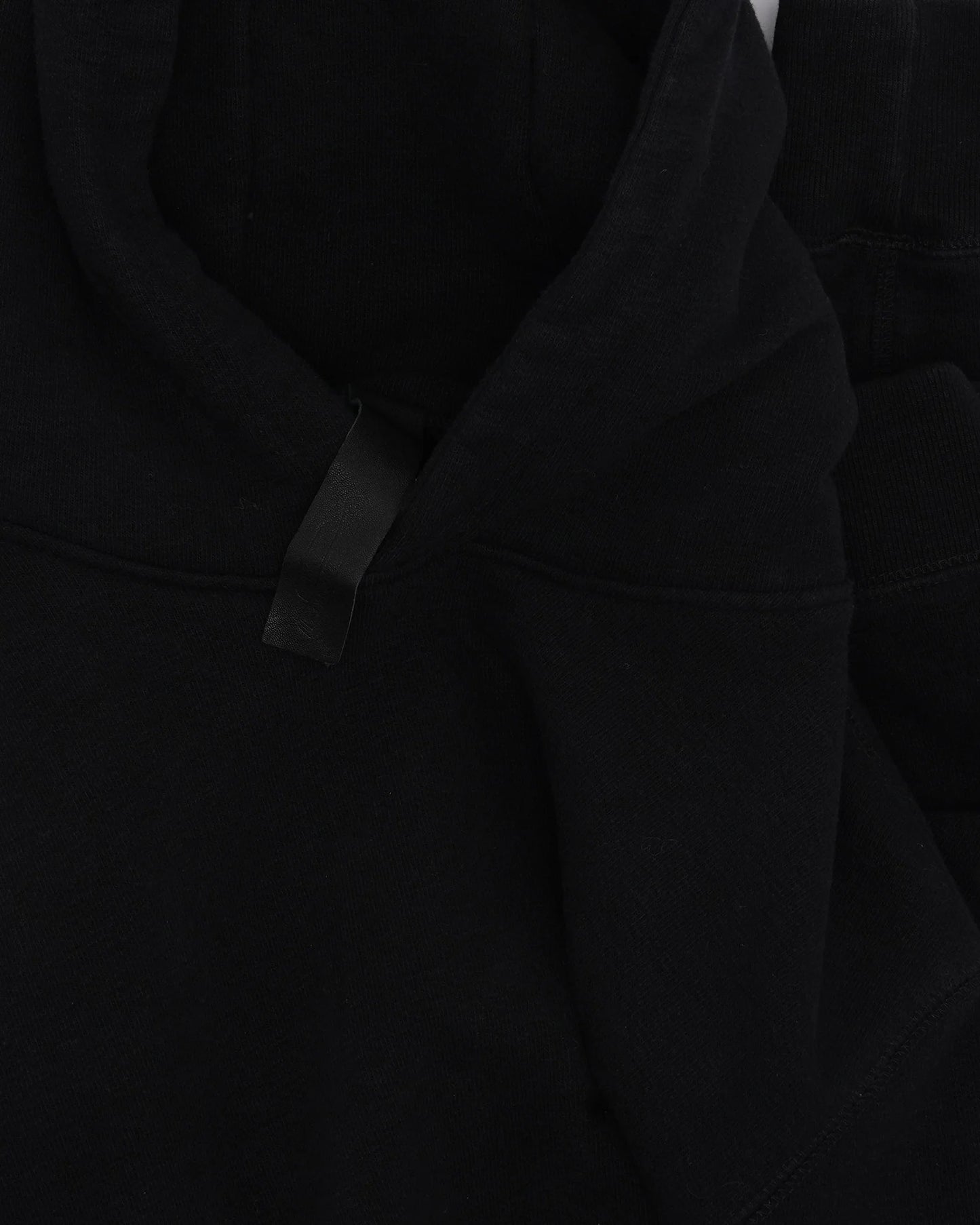Chrome Hearts Vertical Logo Plus Cross Patch Hoodie Black
