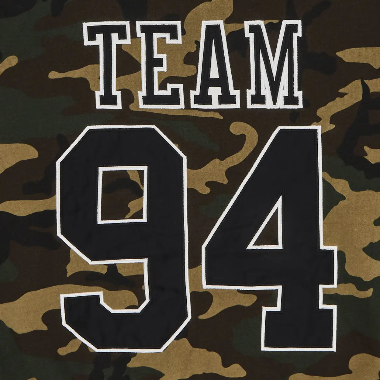 Supreme Team 94 Hooded Sweatshirt Camo
