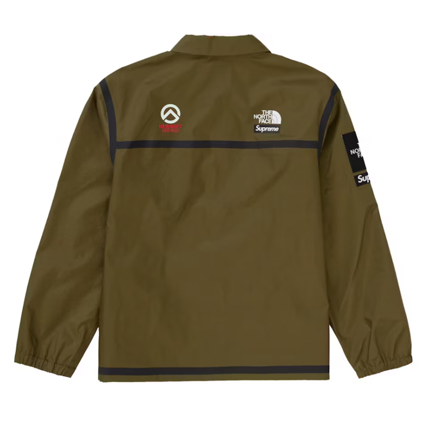 Supreme The North Face Summit Series Outer Tape Seam Coaches Jacket Olive