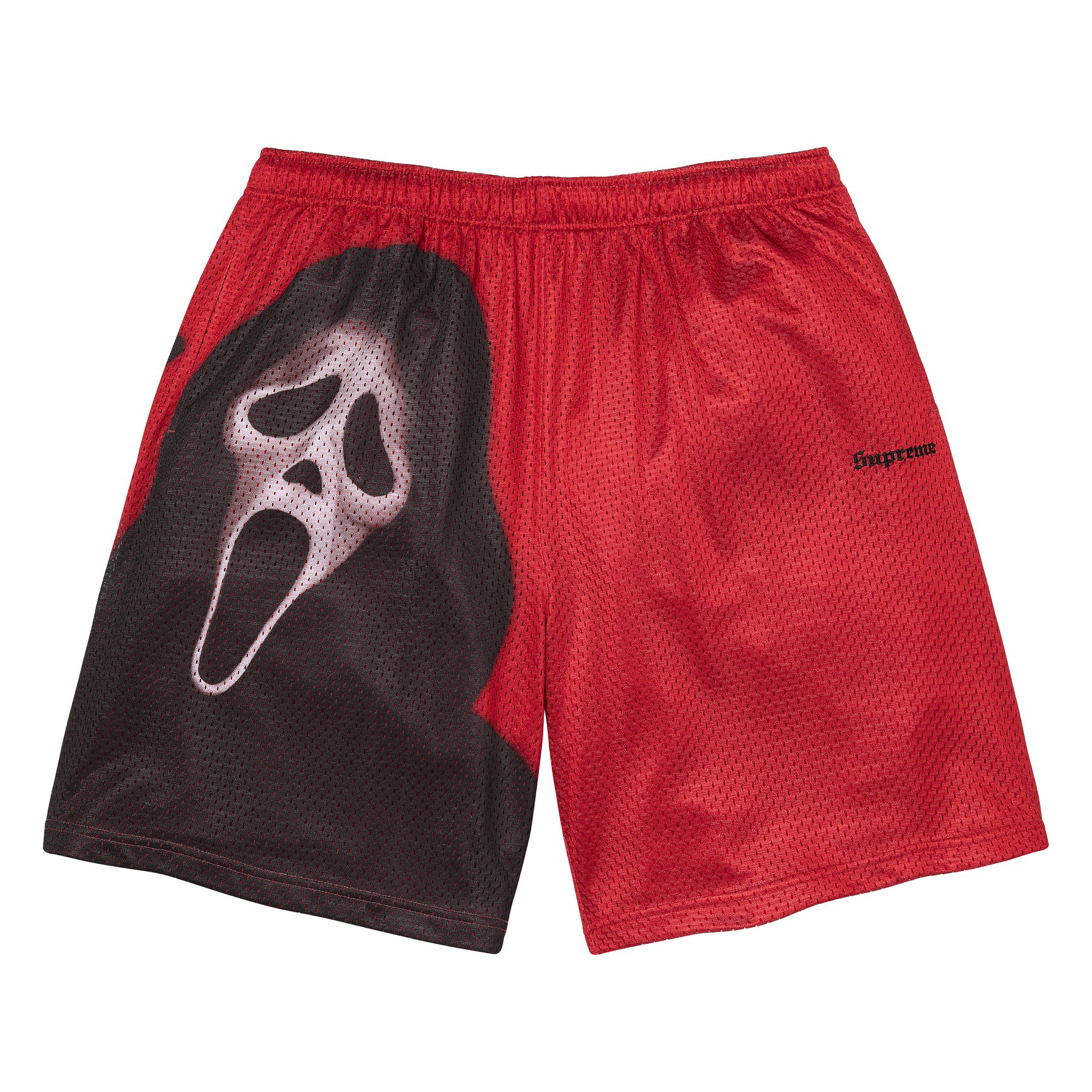 Supreme Ghostface Mesh Short Red – DISTRICT ONE NY