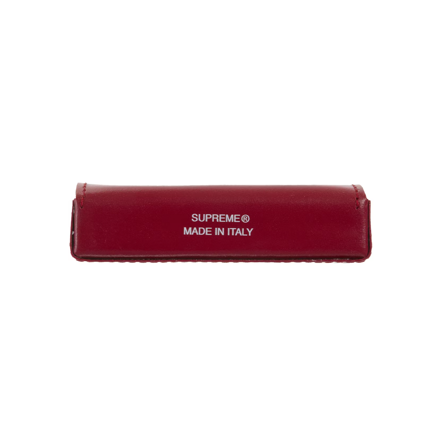 Supreme Leather Dice Set Red