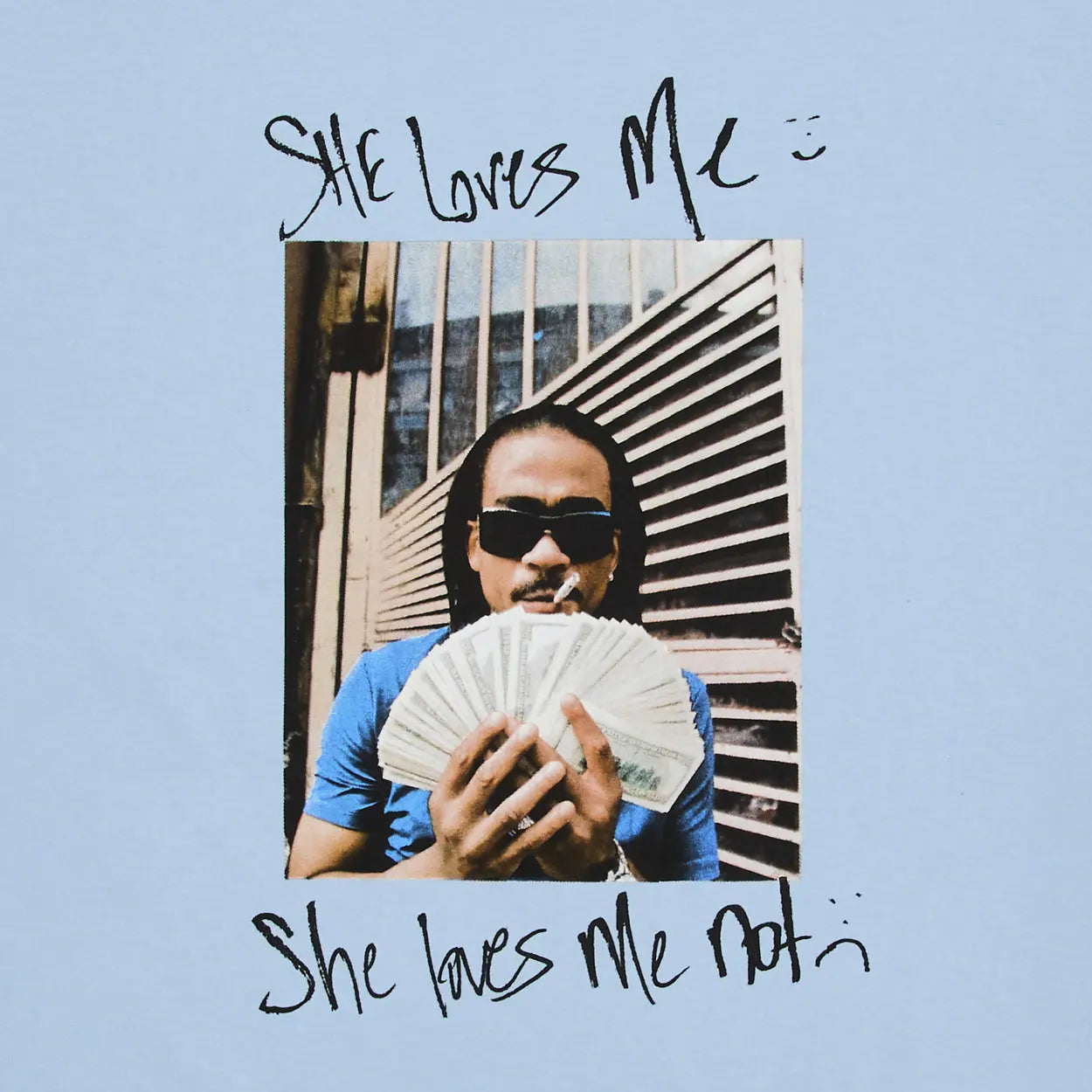 Supreme Max B Tee Powder Blue