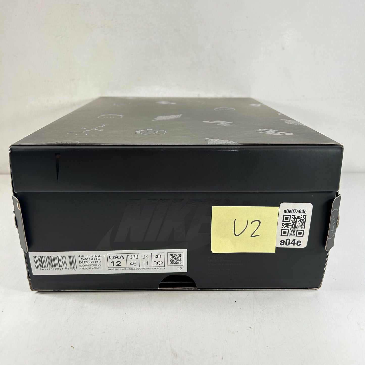 DM7866 001 Jordan 1 Retro Low OG Travis Scott Negro Fantasma