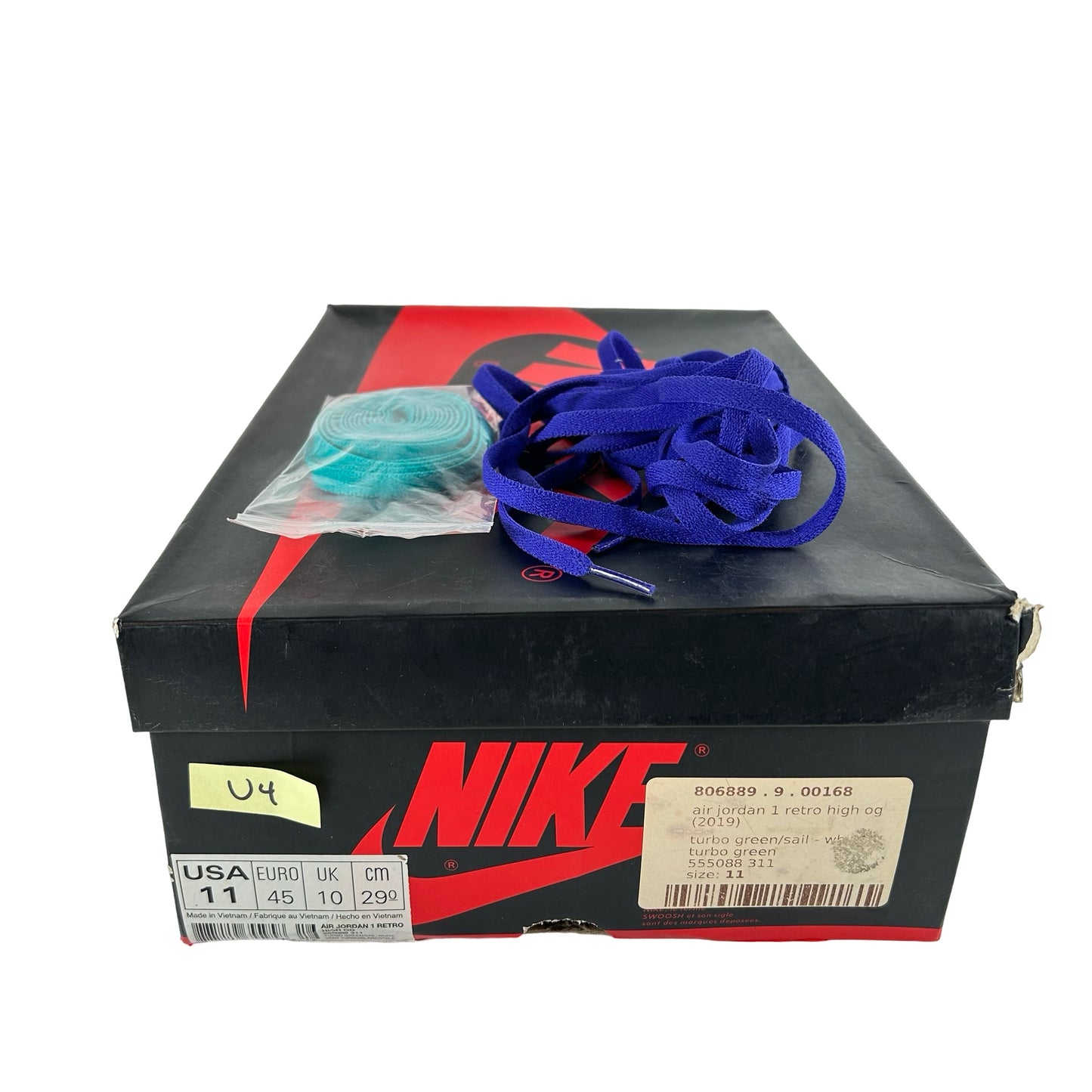 555088 311 Jordan 1 Turbo Verde