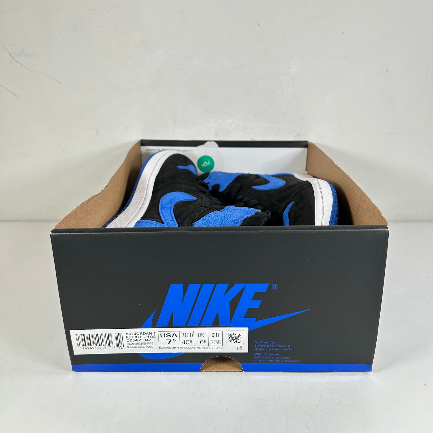 DZ5485 042 Jordan 1 Retro High OG Royal reinventado