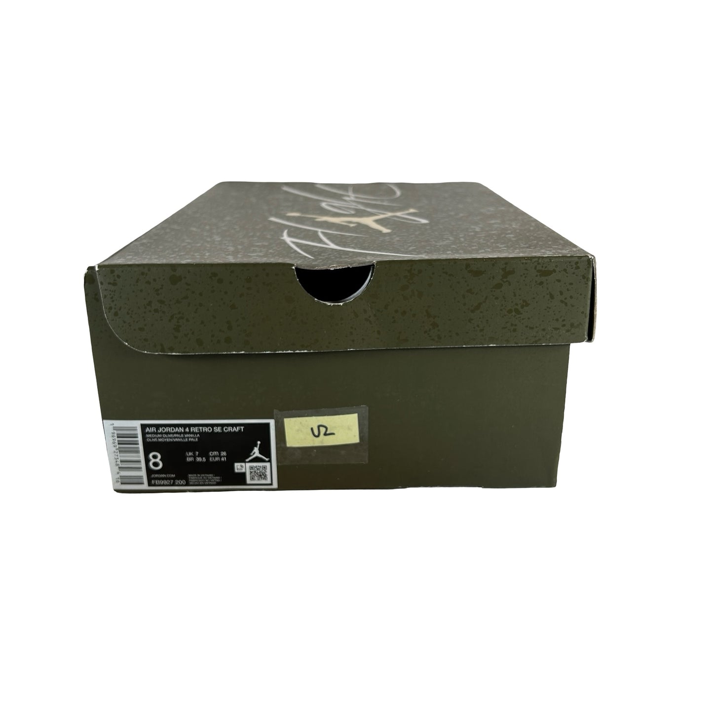 FB9927 200 Air Jordan 4 Craft Medio Oliva