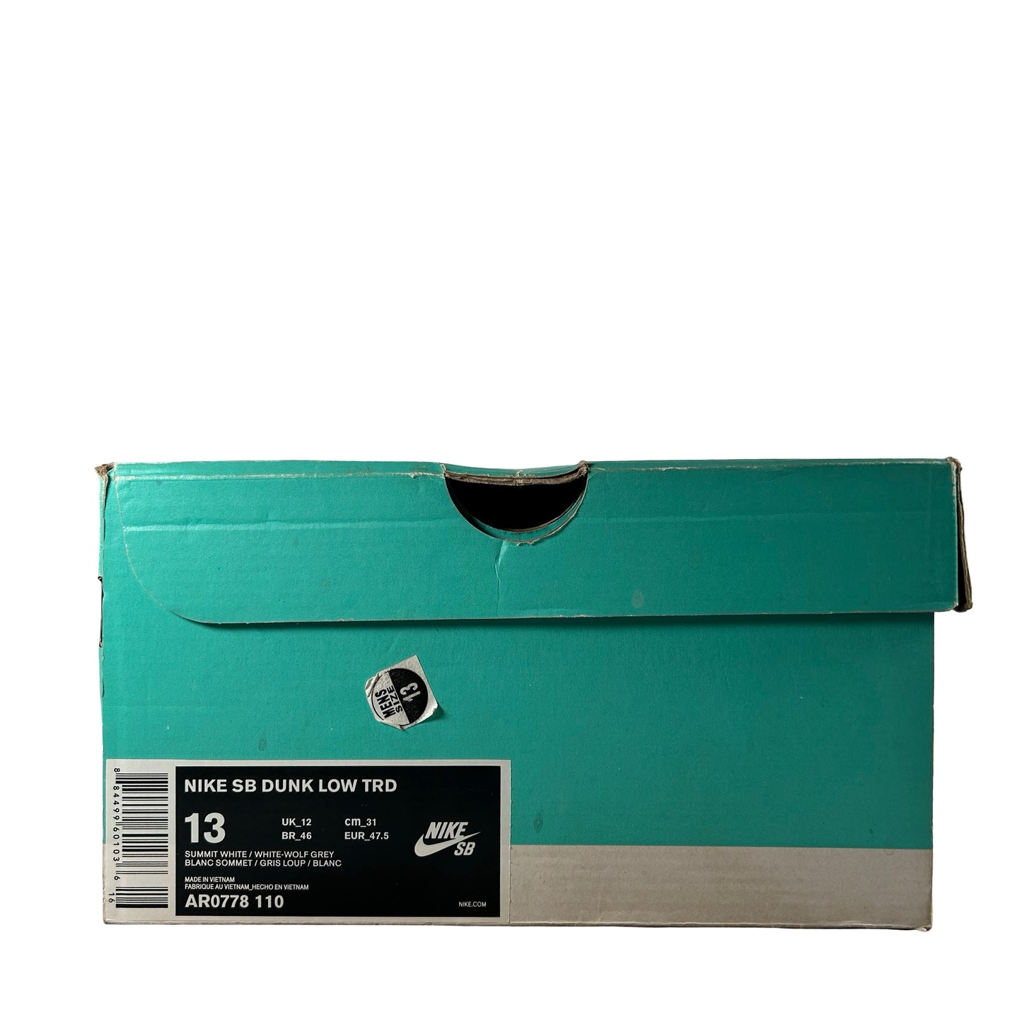 AR0778 110 Nike SB Dunk Low Cumbre Blanco Lobo Gris