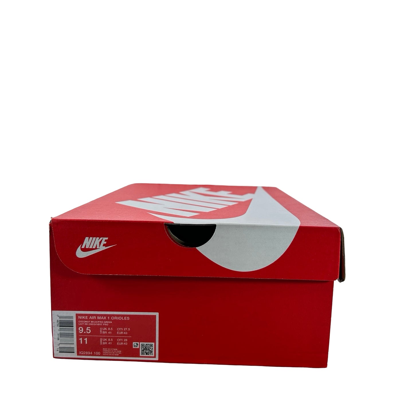 IQ2894 100 Nike Air Max 1 Baltimore Orioles City Connect (2026)