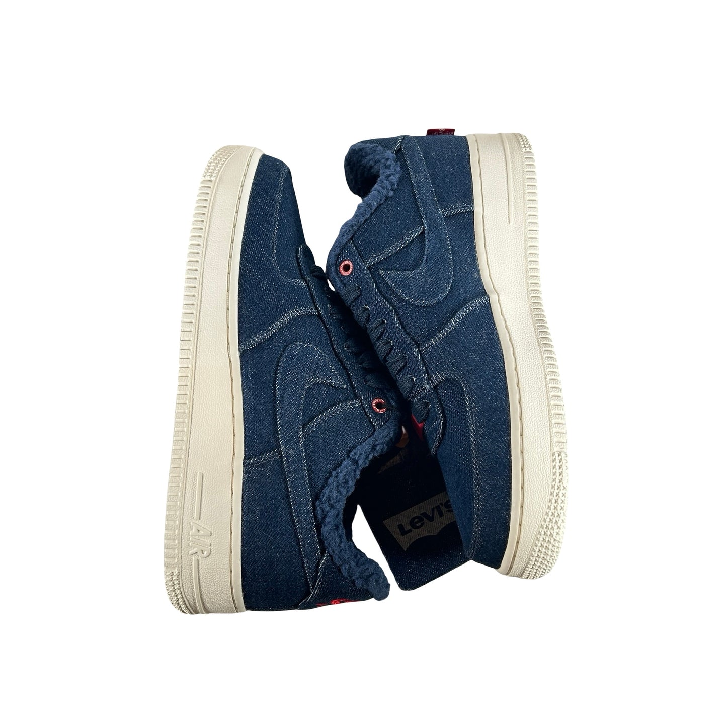 CV0670 001 Air Force 1 Low Levi's Denim Sherpa
