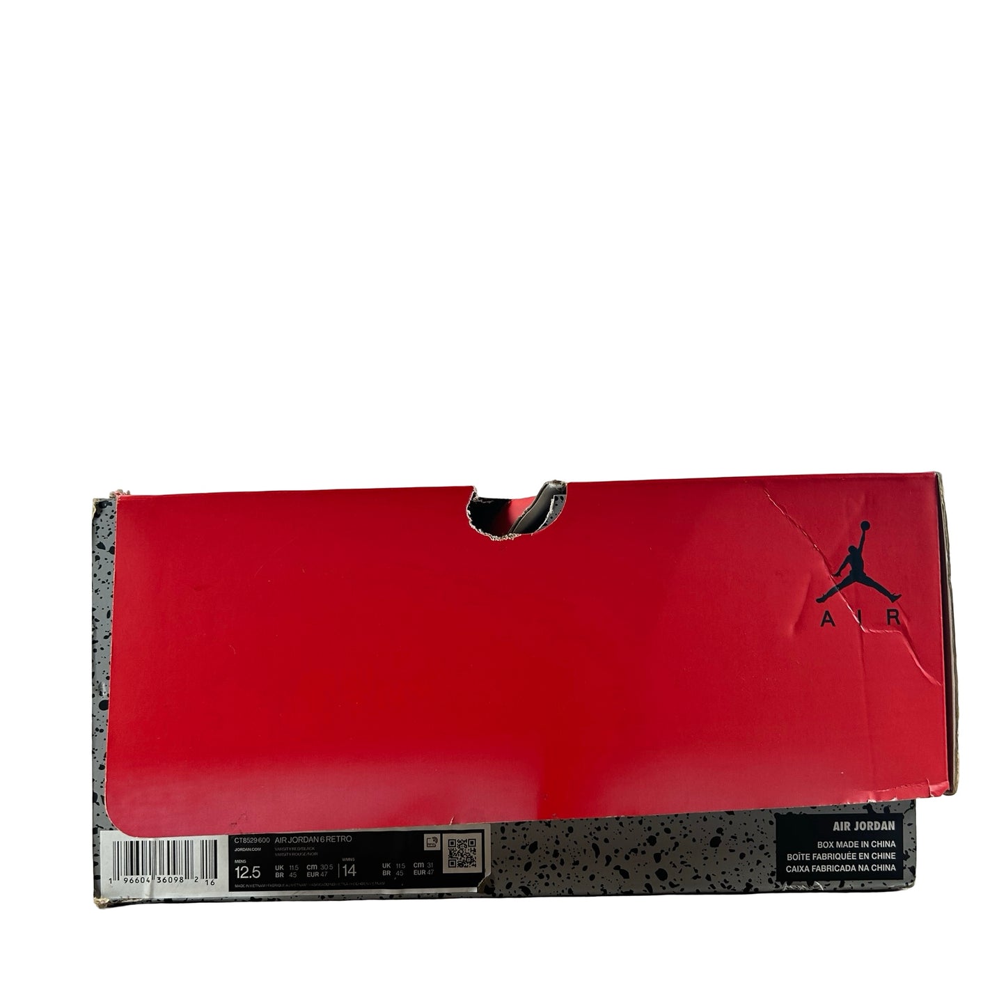 CT8529 600 Jordan 6 Retro Toro Bravo
