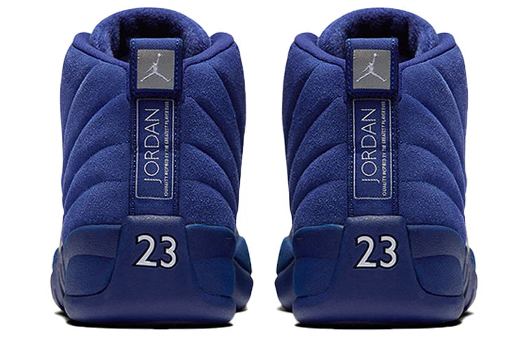 130690 400 Air Jordan 12 Retro Deep Royal Blue
