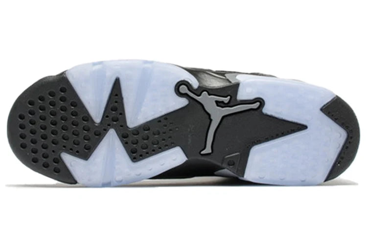 384665 010 Air Jordan 6 Retro Black Cool Grey (GS)