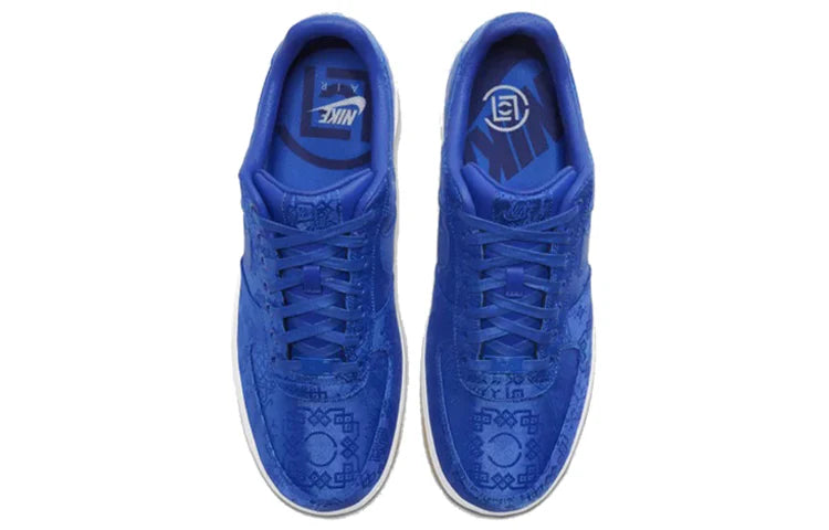 CJ5290 400 Nike Air Force 1 Low CLOT Blue Silk