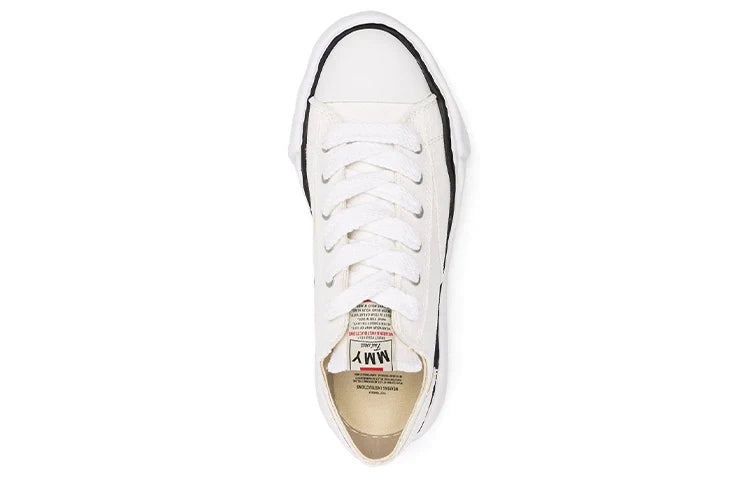 A01FW702 WHT Maison Mihara Yasuhiro Peterson OG Sole Canvas Low White