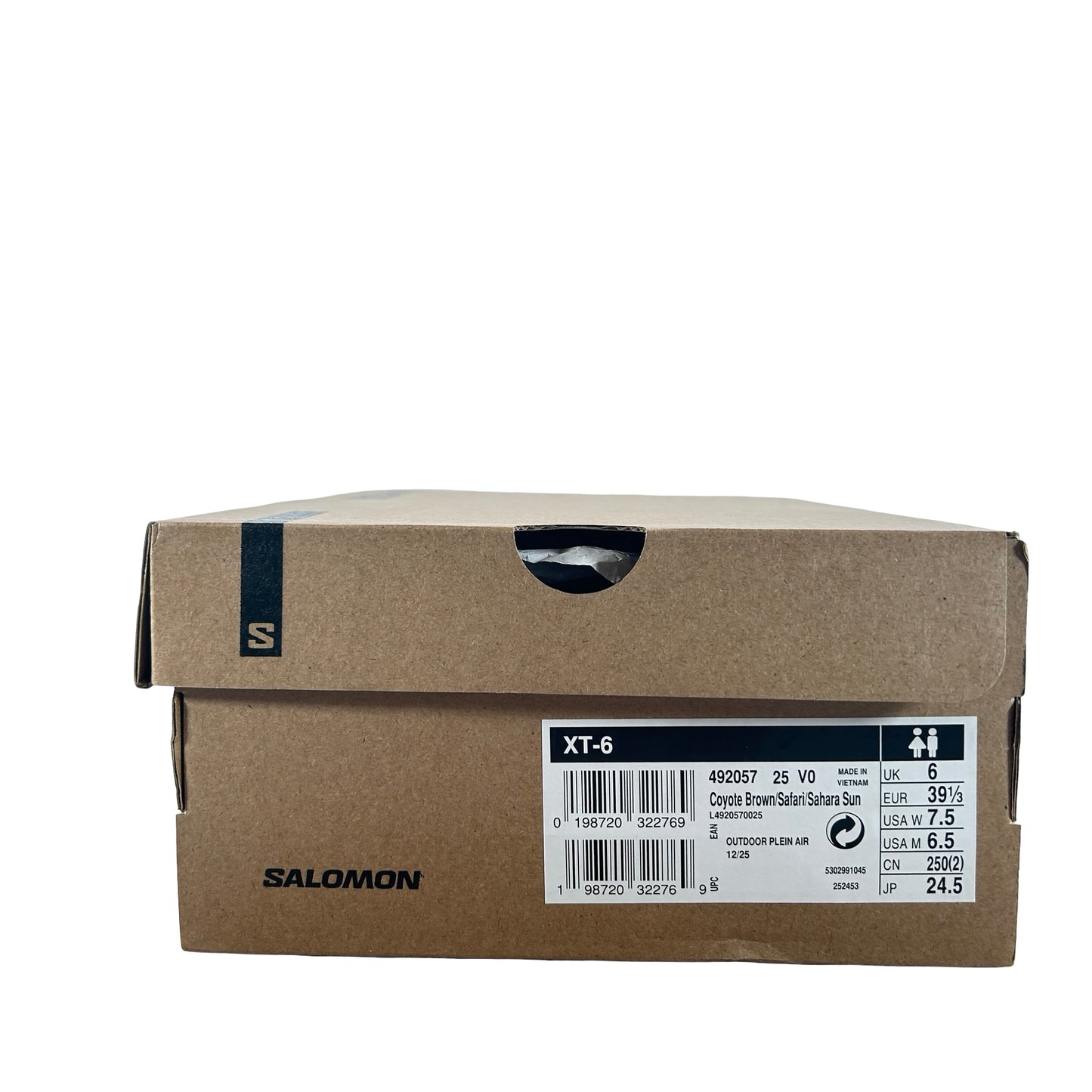 L49205700 Salomon XT-6 Coyote Brown Sahara Sun