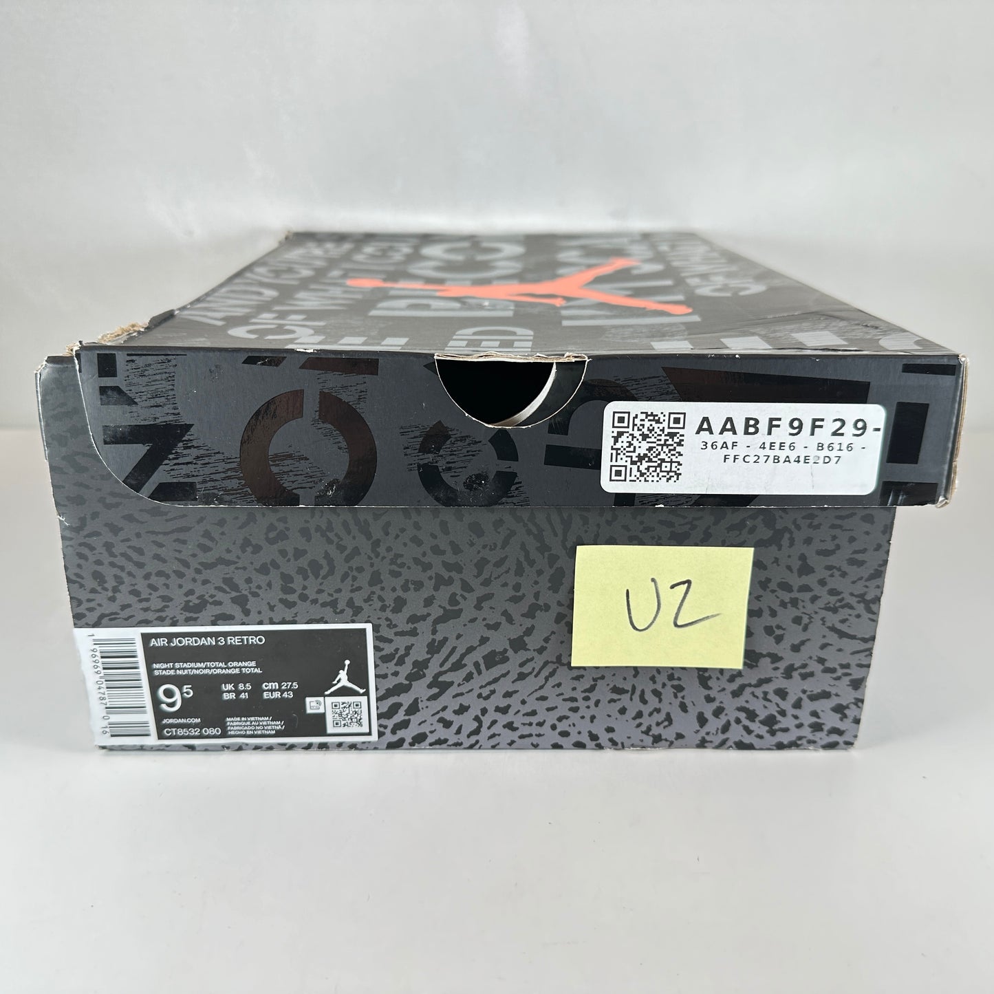 CT8532 080 Jordan 3 Retro Paquete de miedo (2023)