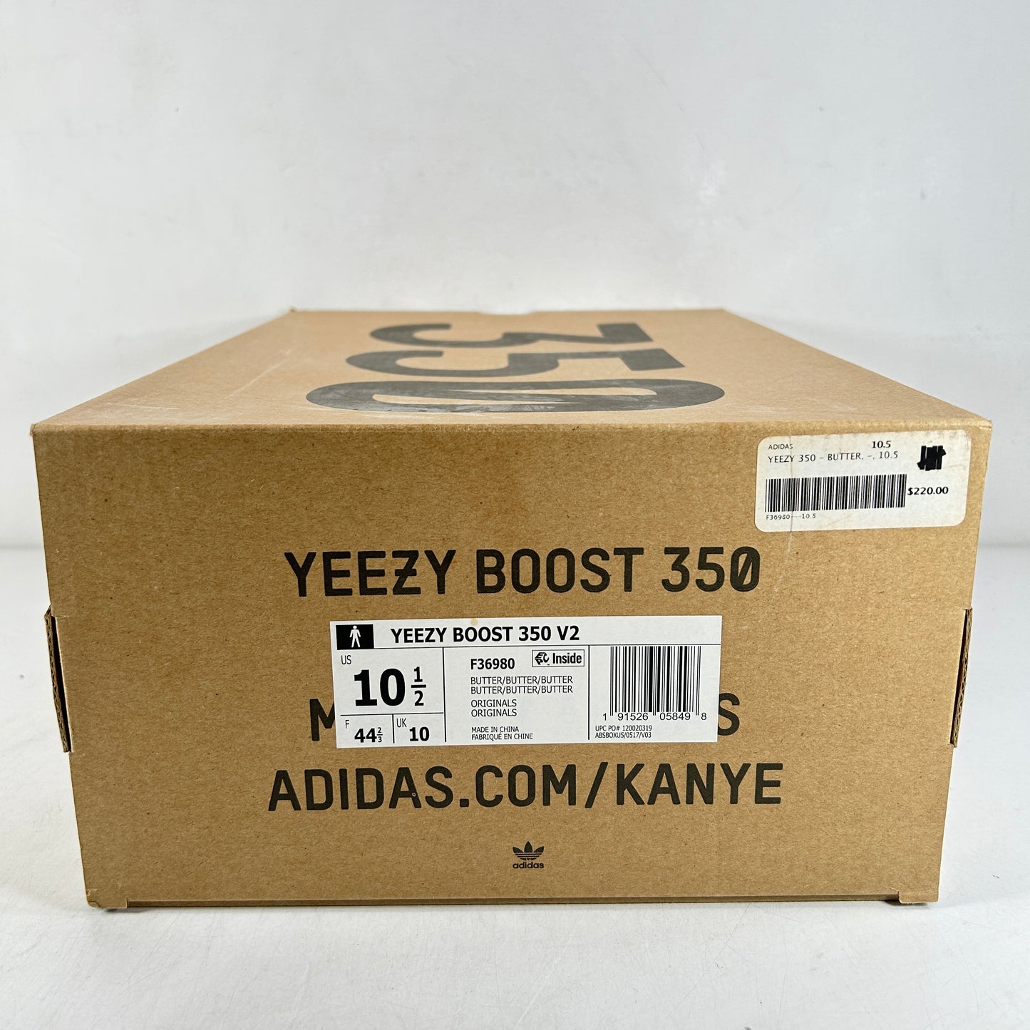 F36980 adidas Yeezy Boost 350 V2 Mantequilla
